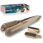 Cecotec Air Straightener | AirLisse 2in1 ForceDry Champagne | Ceramic heating system | Number of heating levels 4 | 1000 W | Bei