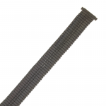 Metalinė tampoma laikrodžio apyrankė M-BLACK-146-MEN
