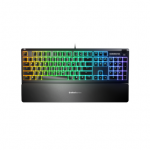 SteelSeries Apex 3 Gaming Keyboard, US Layout, Wired, Black SteelSeries Apex 3  Gaming keyboard, IP32 water resistant for