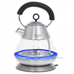 Adler Kettle AD 1282 Electric 1850 W 1.5 L Glass/Stainless steel 360&deg; rotational base Inox