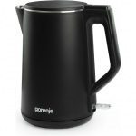 Gorenje | Kettle | K15DWBK | Electric | 2200 W | 1.5 L | Stainless steel | 360&deg; rotational base | Black
