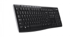 Logitech K270 keyboard RF Wireless QWERTY Black