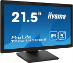 iiyama ProLite 22" Full HD 10pt touchscreen featuring IPS panel technology, touch through glass function and anti fingerprint