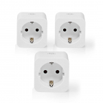 Nedis WIFIP121FWT3 smart plug 3680 W Home White