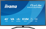 IIYAMA 108cm  (43")   X4373UHSU-B2 16:9  2xHDMI+DP+2xUSB-C