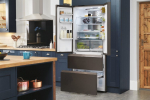 Haier FD 83 Serie 7 HB18FGSAAA Fridge-freezer, double-opening 539 l E Silver, Titanium