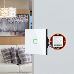 GreenBlue Flush-Mount WiFi Relay, Android/iOS/Alexa/Google Home, 100&ndash;240 V AC, 50/60 Hz, max. 16 A, for 150 W LEDs, GB739