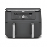 Dual Zone Airfryer | DZ400EU | NINJA Power 2470 W | Capacity 9.5 L | Gunmetal Grey