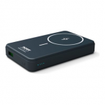 PORT CONNECT | USB-C external battery PD, Wireless Qi2 | 10000 mAh | Blue