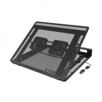 Natec | Laptop Cooler Pad, 2 Fans | Tern 2 Plus | Black