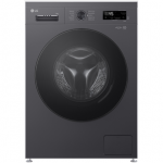 LG Dryer Machine | RHX1009NMB | Energy efficiency class C | Front loading | 9 kg | Heat pump | LED | Depth 66 cm | Wi-Fi | Middl