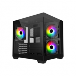 FSP Case | S140-BA | Black | Mini-ITX, uATX(M-ATX)