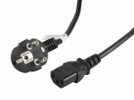 LANBERG POWER CORD VDE CEE 7/7 -daugiau  C13 5M