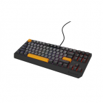 Genesis | THOR 230 TKL | Mechanical Gaming Keyboard | Wired | US | Anchor Gray Negative | USB-A | Outemu Red