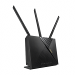 ASUS 4G-AX56 wireless router Gigabit Ethernet Dual-band (2.4 GHz / 5 GHz) Black