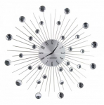 Clock wall Esperanza Boston EHC002 (silver color)