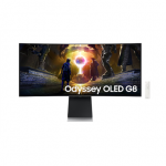 SAMSUNG LS34DG850SUXDU 34inch UWQHD Curved Odyssey OLED G8 Monitor 250cd/m2 0.03ms 2xHDMI 2xUSB