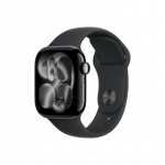 Apple Watch Series 11GPS42mmJet Black Aluminium Case with Black Sport Band - S/M | Apple