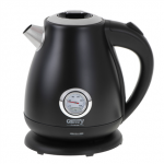 Camry | Kettle with a thermometer | CR 1344 | Electric | 2200 W | 1.7 L | Stainless steel | 360&deg; rotational base | Black