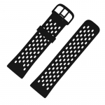 Julman laikrodžio dirželis tinka Fitbit Charge 5/6 SL O Black  Silikoninis