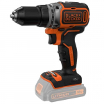 Black and Decker BL186N, Pistol grip drill, Keyless, 1650 RPM, 3.5 cm, 1.3 cm, 52 N&middot;m - Without battery and charger