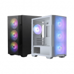 MSI MAG Forge M100R Midi Tower Transparent, White