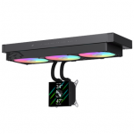 Gamemax CPU Liquid Cooler | GLACIER 360 LCD BK | Black