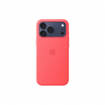 Apple iPhone 17 Pro Max Silicone Case with MagSafe &ndash; Bright Guava | Apple