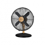 Cecotec EnergySilence 600 WoodDesk | Desktop Fan | Table Fan | 40 W | Diameter 30 cm | Number of speeds 3 | Oscillation | Beige