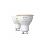 Philips Hue Smart Spotlight, 2 pcs pack | GU10 | 4.2 W | Warm to cool white light