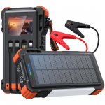 Extralink | Powerbank solarny | 12000mAh, jump starter, 1500A, lamp