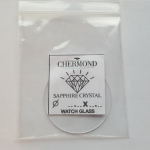 34.0X1,5mm Safyrinis. Laikrodžio stikliukas