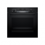 Bosch Oven | HRG578BB7 | 71 L | Electric | Pyrolysis | Knobs | Steam function | Height 59.5 cm | Width 59.4 cm | Black