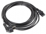 LANBERG POWER CORD VDE CEE 7/7 -daugiau  C13 10M