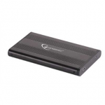 GEMBIRD EE2-U2S-5 HDD/SSD enclosure for 2.5 SATA - USB 2.0 Aluminium Black