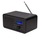 DAB+/FM radio Denver DAB-30 with wooden case black