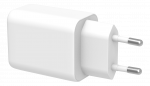 USB-C GaN įkroviklis DELTACO, 67 W, GaN, 1x USB-C, PPS, baltas / USBC-GAN05 / 1902901