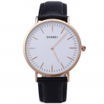 Skmei 1181 black leather