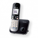 Panasonic | Cordless | KX-TG6811FXB | Built-in display | Caller ID | Black | Conference call | Phonebook capacity 120 entries |