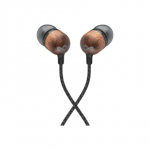 Marley Wired Earbuds | Smile Jamaica | Built-in microphone | USB Type-C | Signature Black