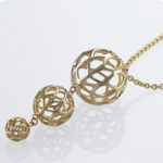 Vėrinys Storm Stella Drop Pendant Gold