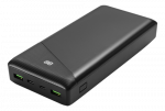 DELTACO power bankas 30000 mAh, 3 A / 18 W, 111 Wh, 2x USB-A, 1x USB-C, / PB-C1002