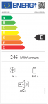 Gorenje | Refrigerator | NRK6202EBXL4 | Energy efficiency class E | Free standing | Combi | Height 200 cm | No Frost system | Fr