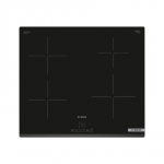 Bosch | Hob | PUE63KBB6E | Induction | Number of burners/cooking zones 4 | Touch | Timer | Black