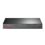 TP-LINK | 10-Port Gigabit Easy Smart Switch with 8-Port PoE+ | TL-SG1210MP | Unmanaged | Desktop | Power supply type External |