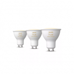 Philips Hue Smart Spotlight, 3pcs pack | GU10 | 4.2 W | Warm to cool white light