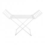 Adler | Foldable electric clothes drying rack | AD 7821 | 220 W | Silver/White