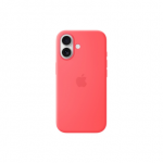 Apple iPhone 17 Silicone Case with MagSafe &ndash; Bright Guava | Apple