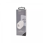 Travel Charger 17W 2xUSB-A By Musthavz  White