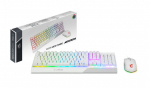 MSI | Vigor GK30 COMBO WHITE | Keyboard and Mouse Set | Wired | Mouse included | US | White